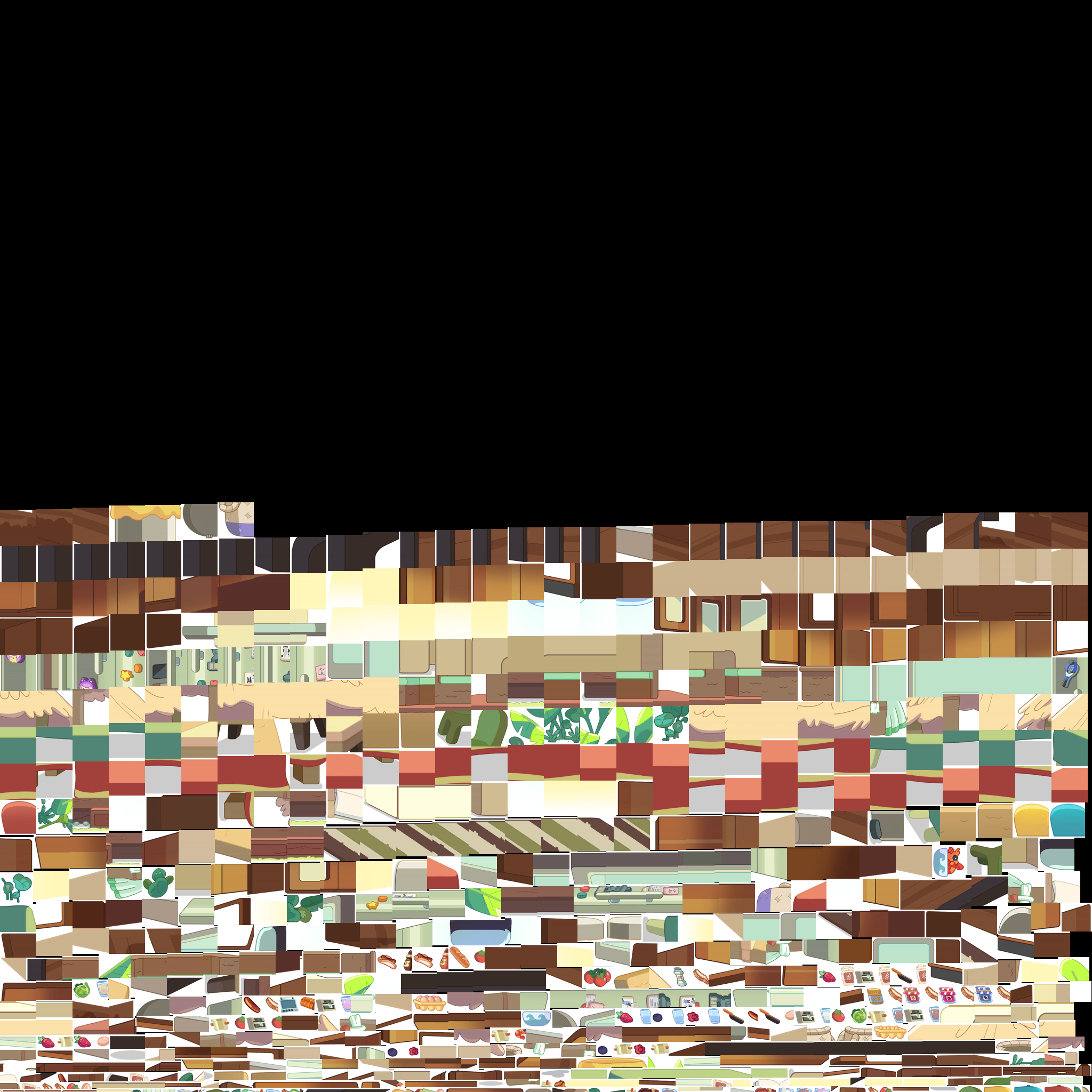 One of the sprite sheets