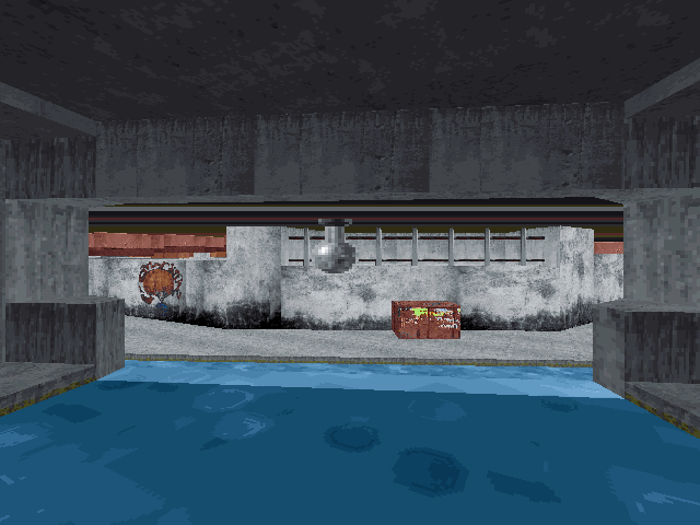 Secret area.