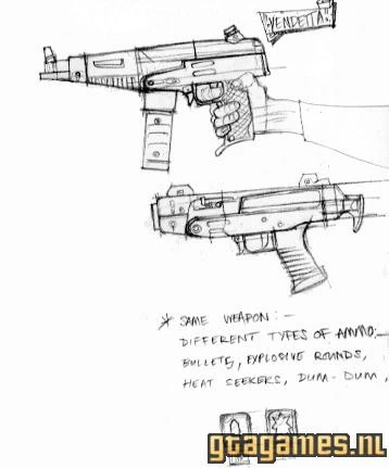How the old weapons were planned to look like. How the old weapons were planned to look like.