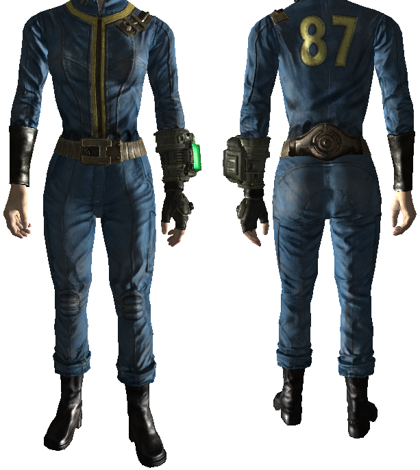 Vault 87 suit, female Vault 87 suit, female