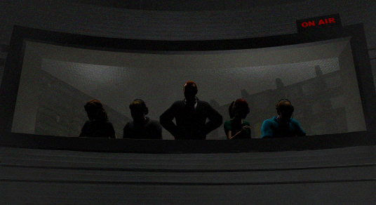 Y'know, this is creepy no matter who is in the control room. Y'know, this is creepy no matter who is in the control room.
