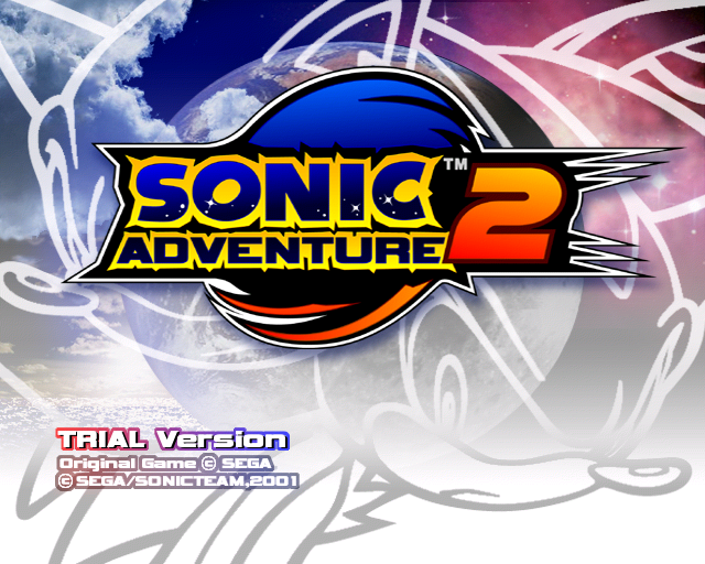 Title screen.