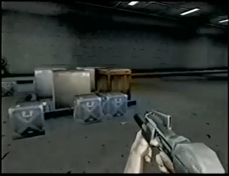 11:55 More cut box textures and the old assault rifle model with noticeable grenade launcher.