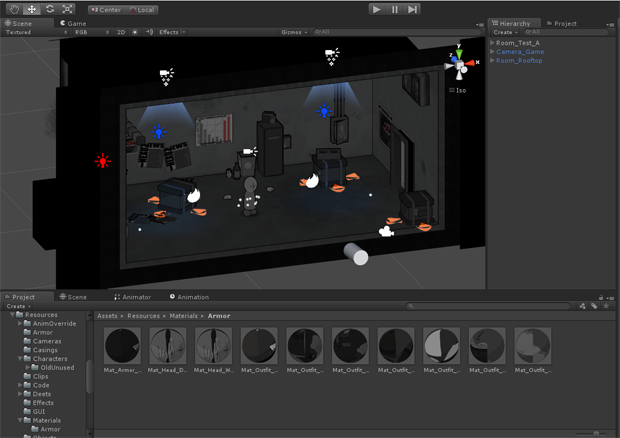 A screenshot of the game in development, posted after the Kickstarter was successfully funded.