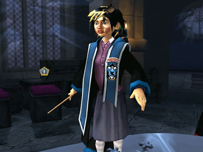 Prefects using their animation. Glitched due to unmatching rigs