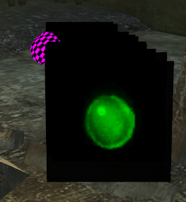 Bugged Bullsquid projectile. Bugged Bullsquid projectile.