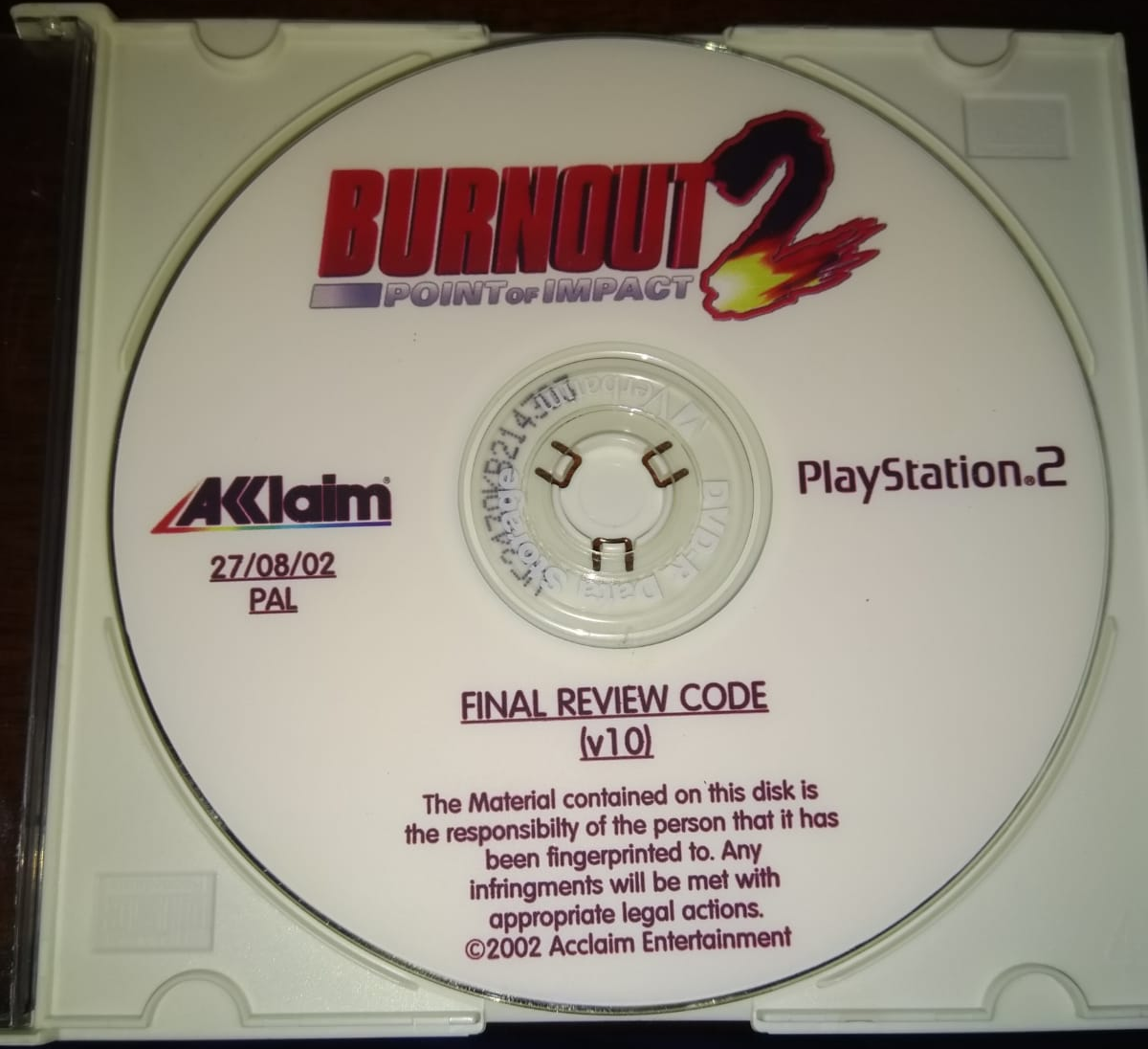 Disc front.