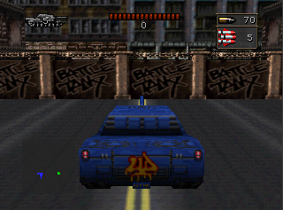 Behind these walls lay four Nuke pickups.