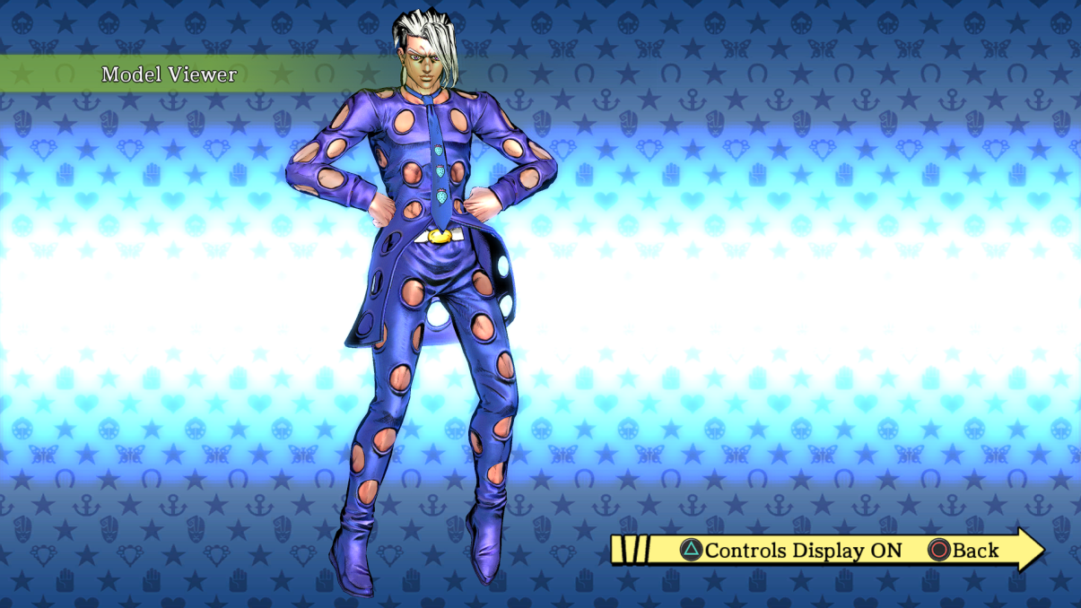 Fugo’s scrapped PHF Alt Costume, modded into EOH to give an idea of what it would have looked like.