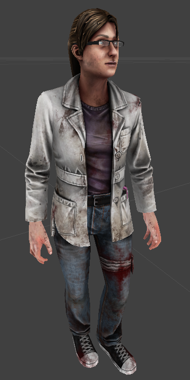 2k Rachel Clamely texture on the model. 2k Rachel Clamely texture on the model.