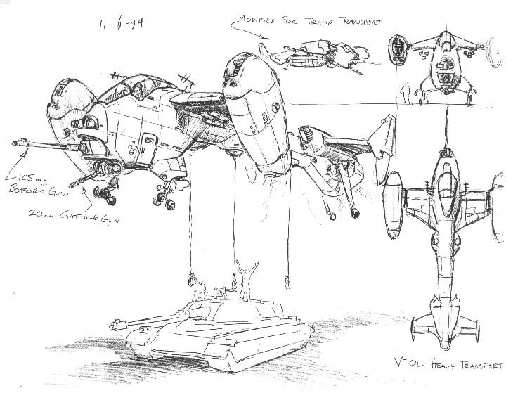 VTOL Heavy Transport. Possibly reused for the Tiberian Sun carryall. VTOL Heavy Transport. Possibly reused for the Tiberian Sun carryall.