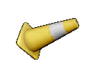 A yellow pylon icon from the TIR minigame.