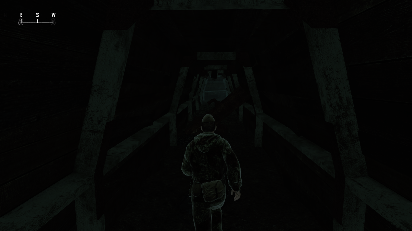 Inside the Tunnel, past the pipes as can seen in the editor is just a solid black wall. Inside the Tunnel, past the pipes as can seen in the editor is just a solid black wall.