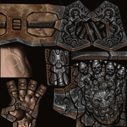 Used Silverclaw texture sheet for reference.