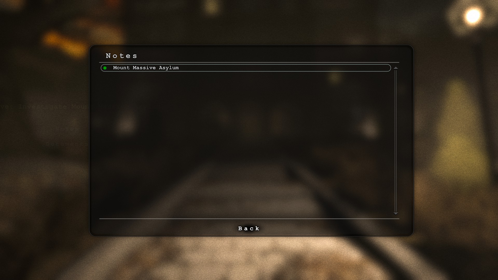OutlastFinalNotesMenu.jpg