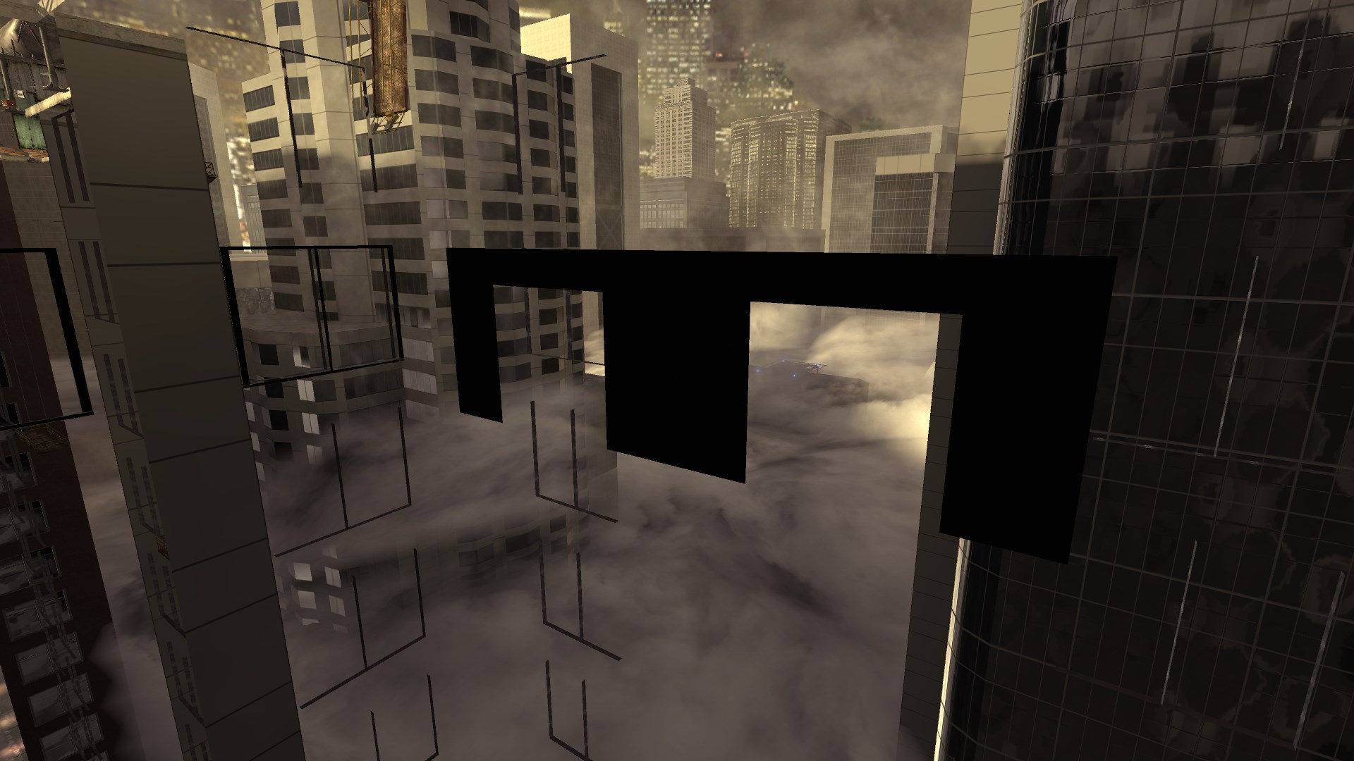 Leftover Elevator Entrance