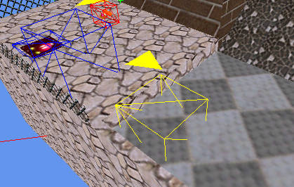 The object highlighted in yellow is a stubbed out useless object.