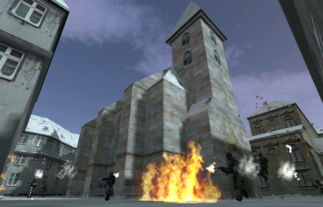 Screenshot of an early de_vostok.