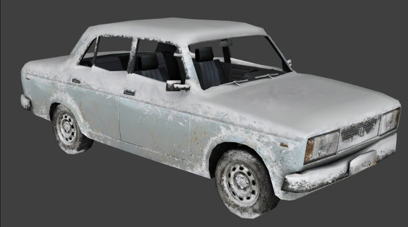 Snowy Car Snowy Car
