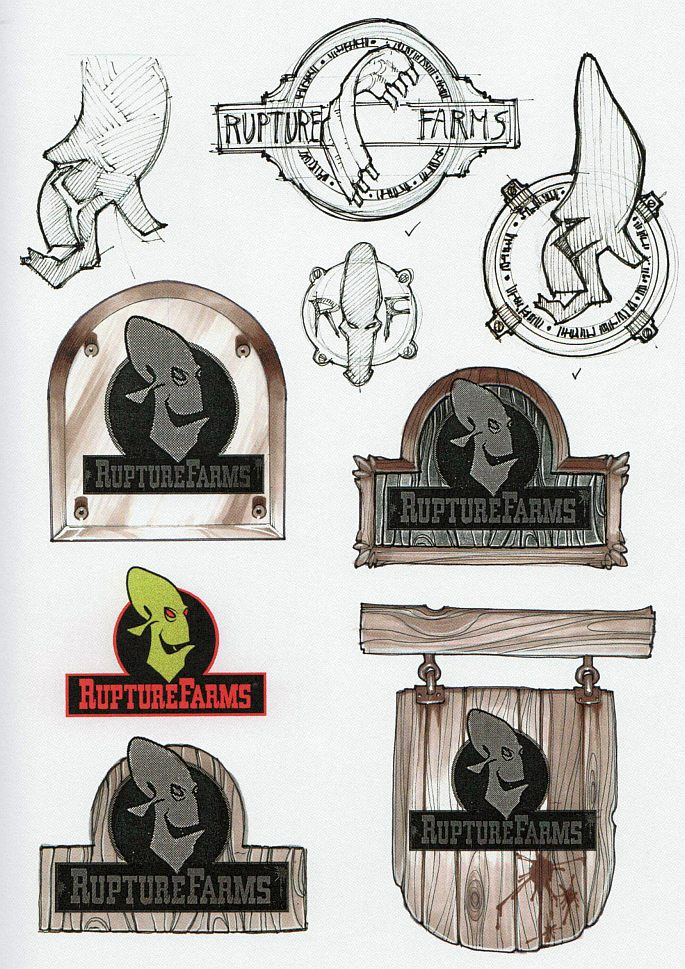 RuptureFarms Logo Designs. RuptureFarms Logo Designs.
