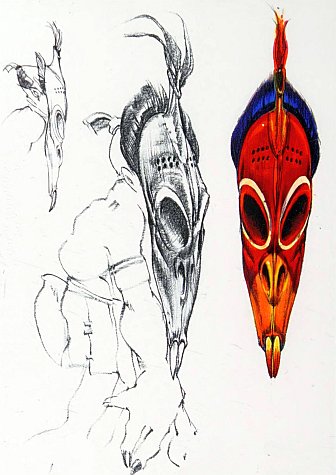 Big Face's finalized design.