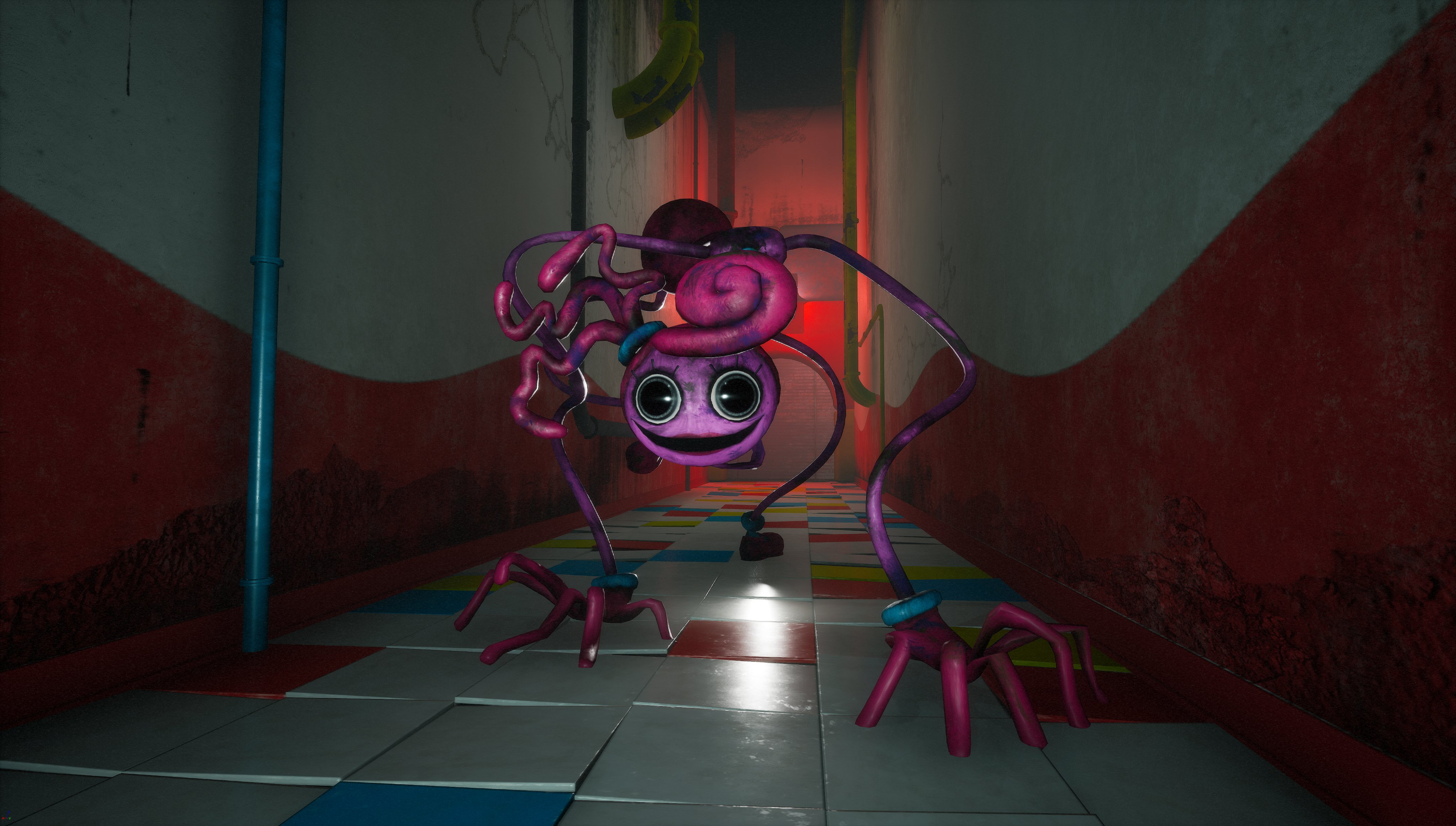 Mommy in the ending hallway Mommy in the ending hallway