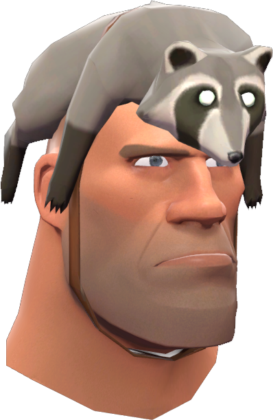 Soldier wearing the Improv Coonskin Cap.