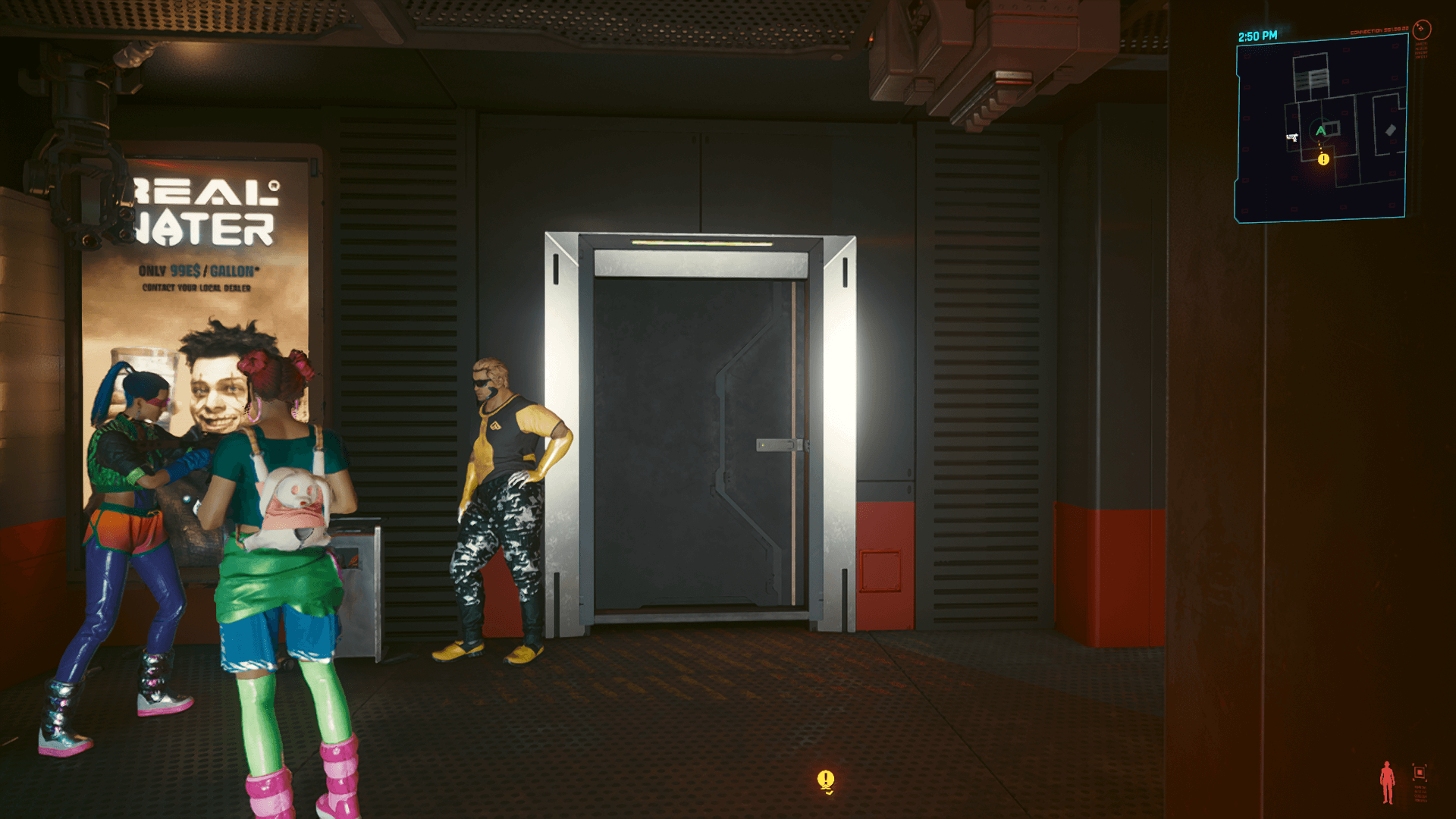 Like the others, it is blocked behind a locked door Like the others, it is blocked behind a locked door