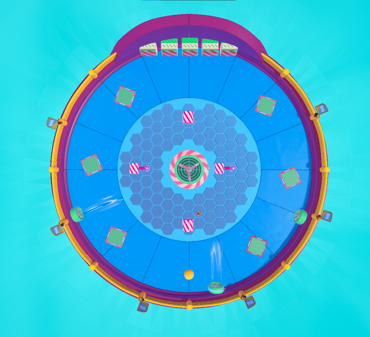 A test map with Season 3 obstacles.