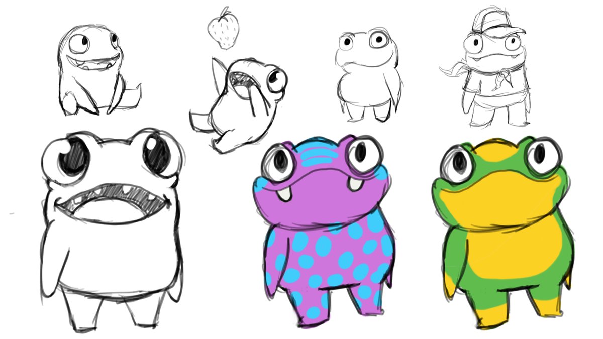 Frog sketches Frog sketches
