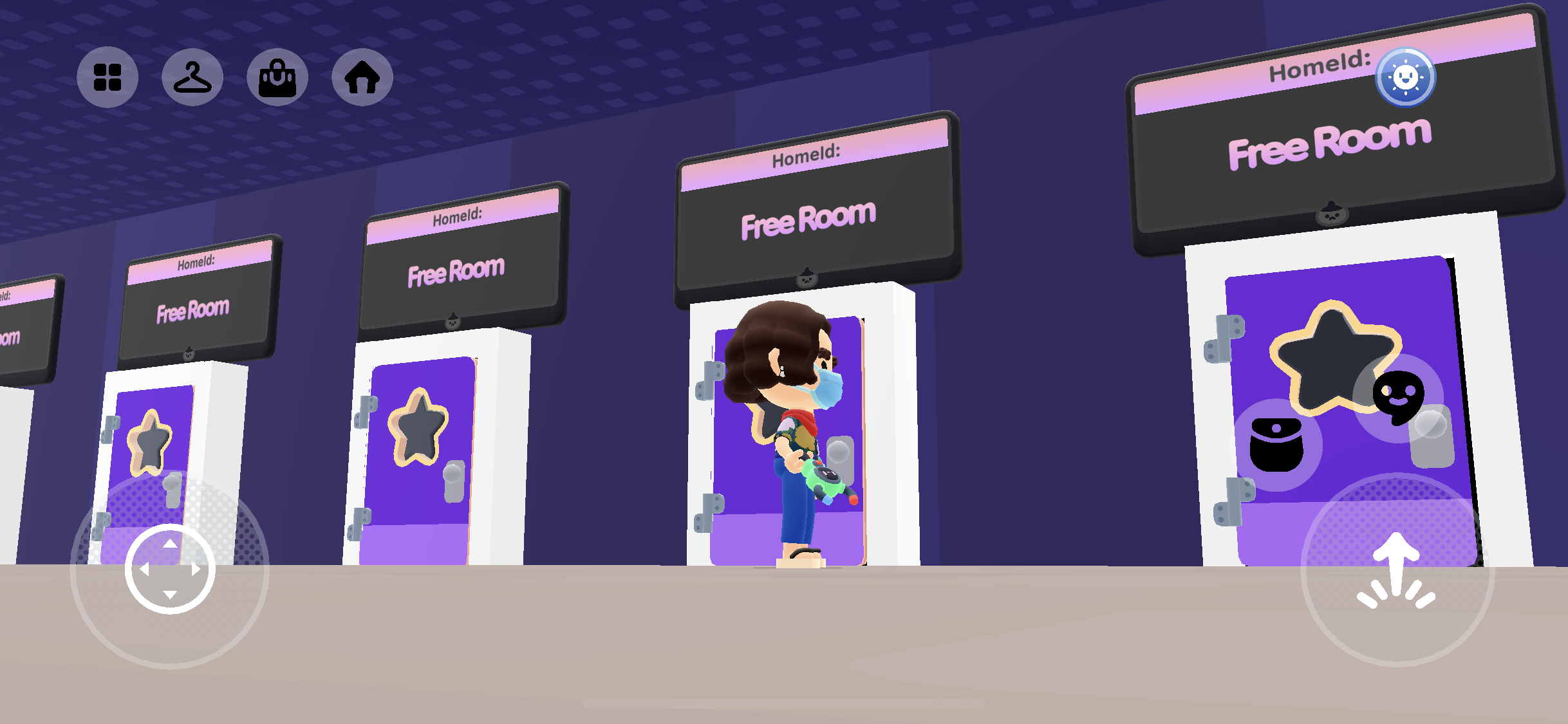 Empty rooms