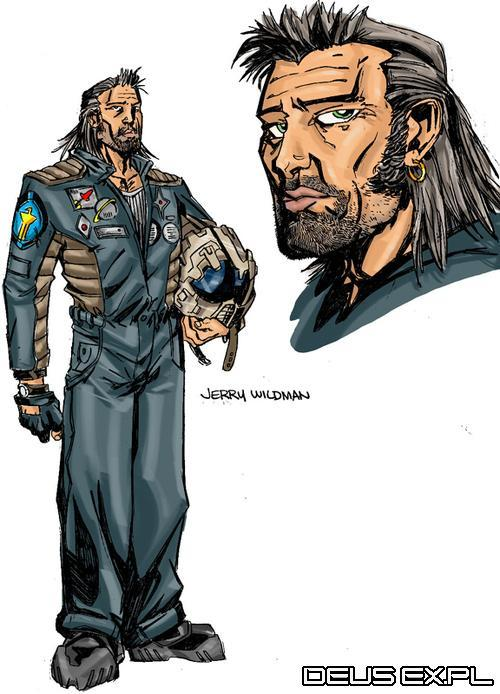Jerry Wildman, unknown cut character.