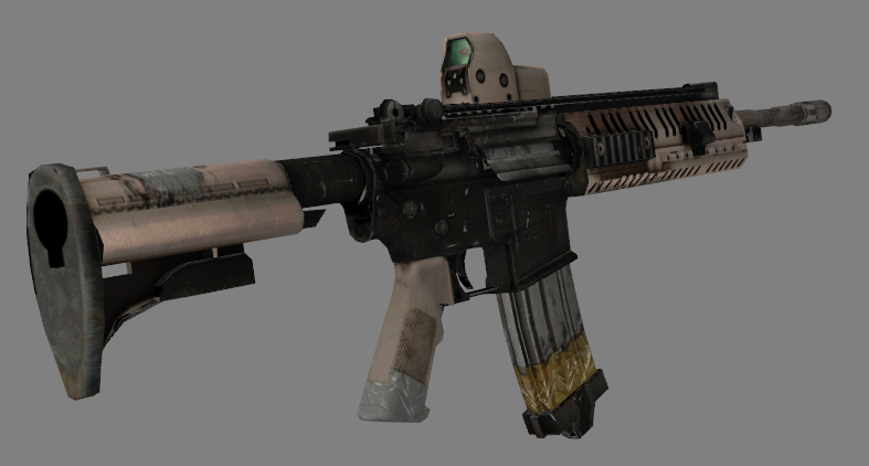 M4A1 with holo sight M4A1 with holo sight