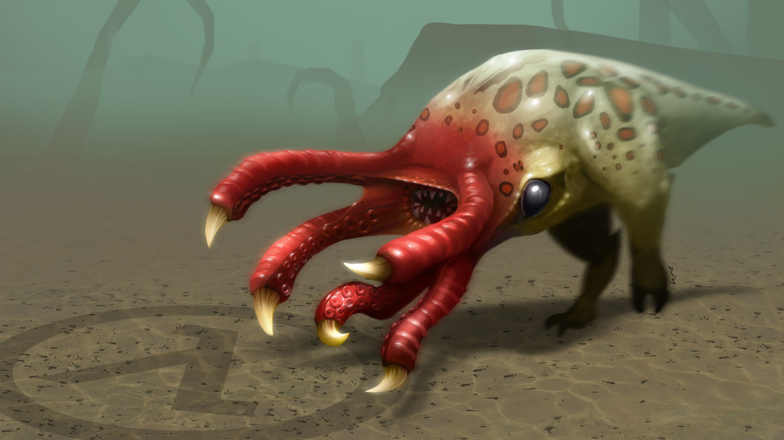 Bullsquid card artwork.