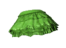A green tutu icon from the TIR minigame.