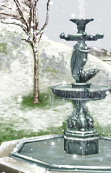 snow_fountain.jpg Depicts a fountain, tree, and surrounding terrain covered in snow, with patches of grass still visible. snow_fountain.jpg Depicts a fountain, tree, and surrounding terrain covered in snow, with patches of grass still visible.