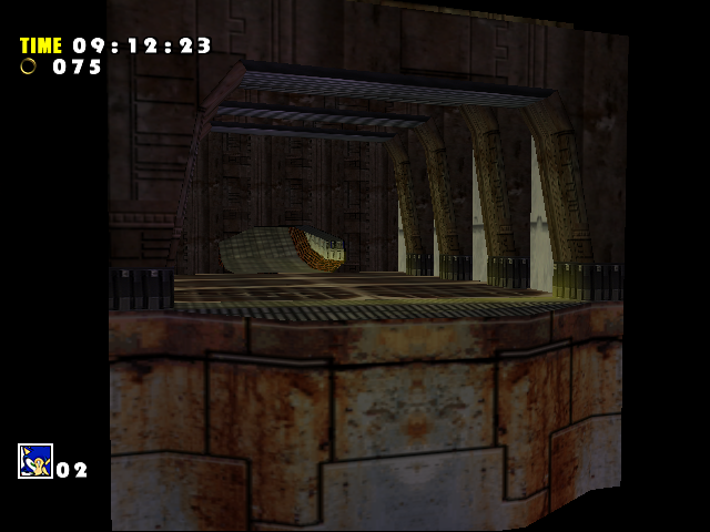 A blocked off area at the end of the stage. It was originally intended for Act 4's transition point and even has the cameras for doing so nearby. A blocked off area at the end of the stage. It was originally intended for Act 4's transition point and even has the cameras for doing so nearby.