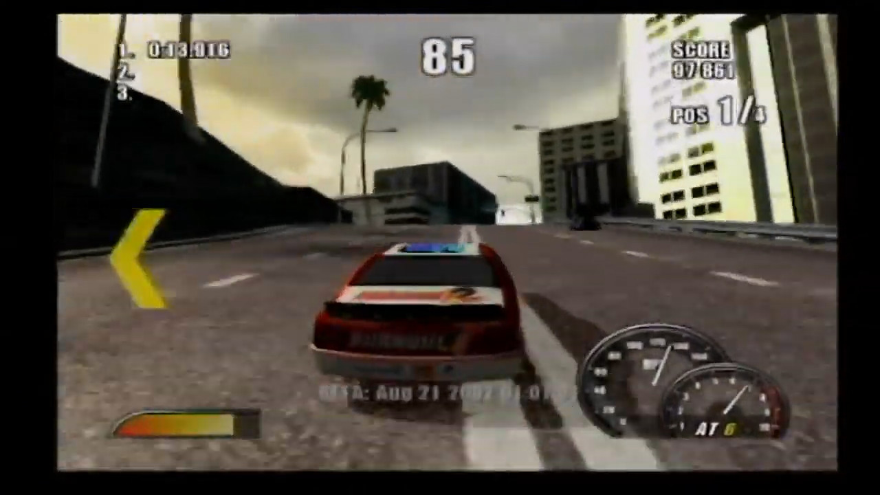 A screenshot of the cut turn indicators.