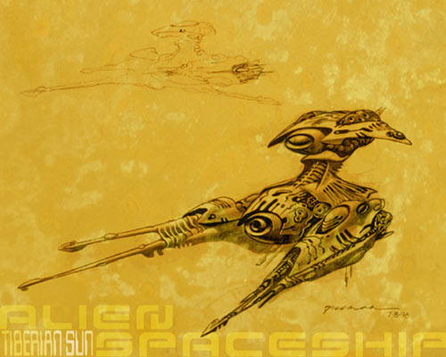 Scrin ship