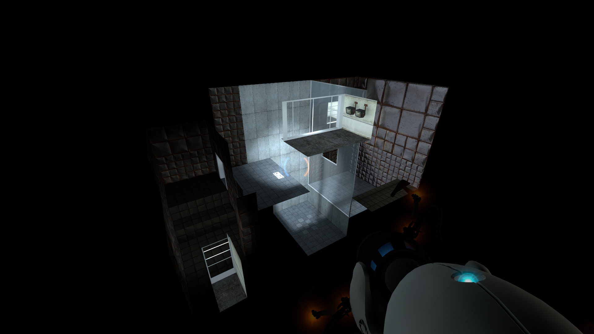 The unused area still leftover in the final game. The unused area still leftover in the final game.