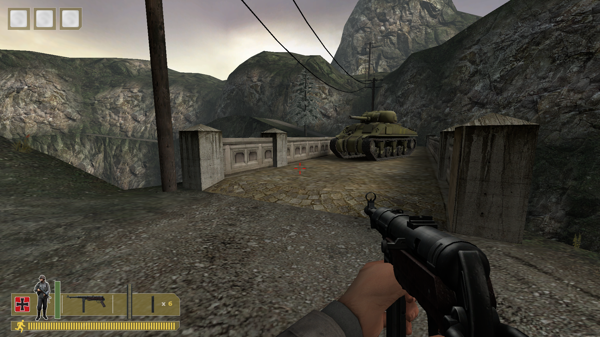 The spawn zone of the American Forces.