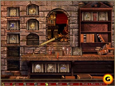 Less spells in Mage's Guild on levels 1-3 - were these numbers primarily dependent on a town type?