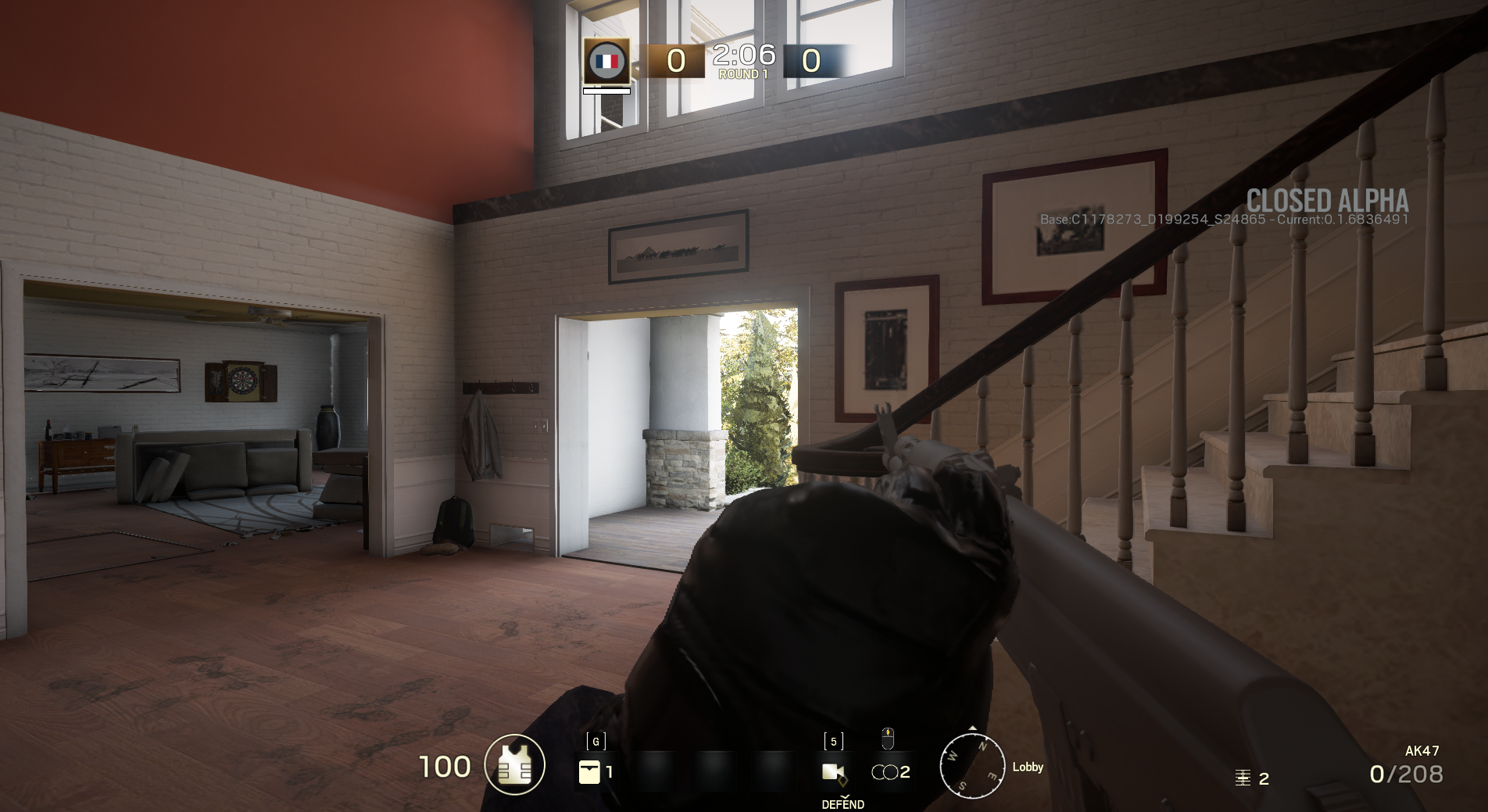 AK-47 during a full reload. AK-47 during a full reload.