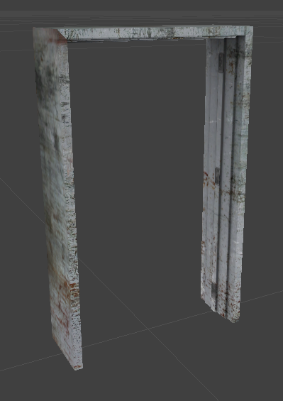 Asylum_Door_4_Frame_Single - Door frame 4 single variant.