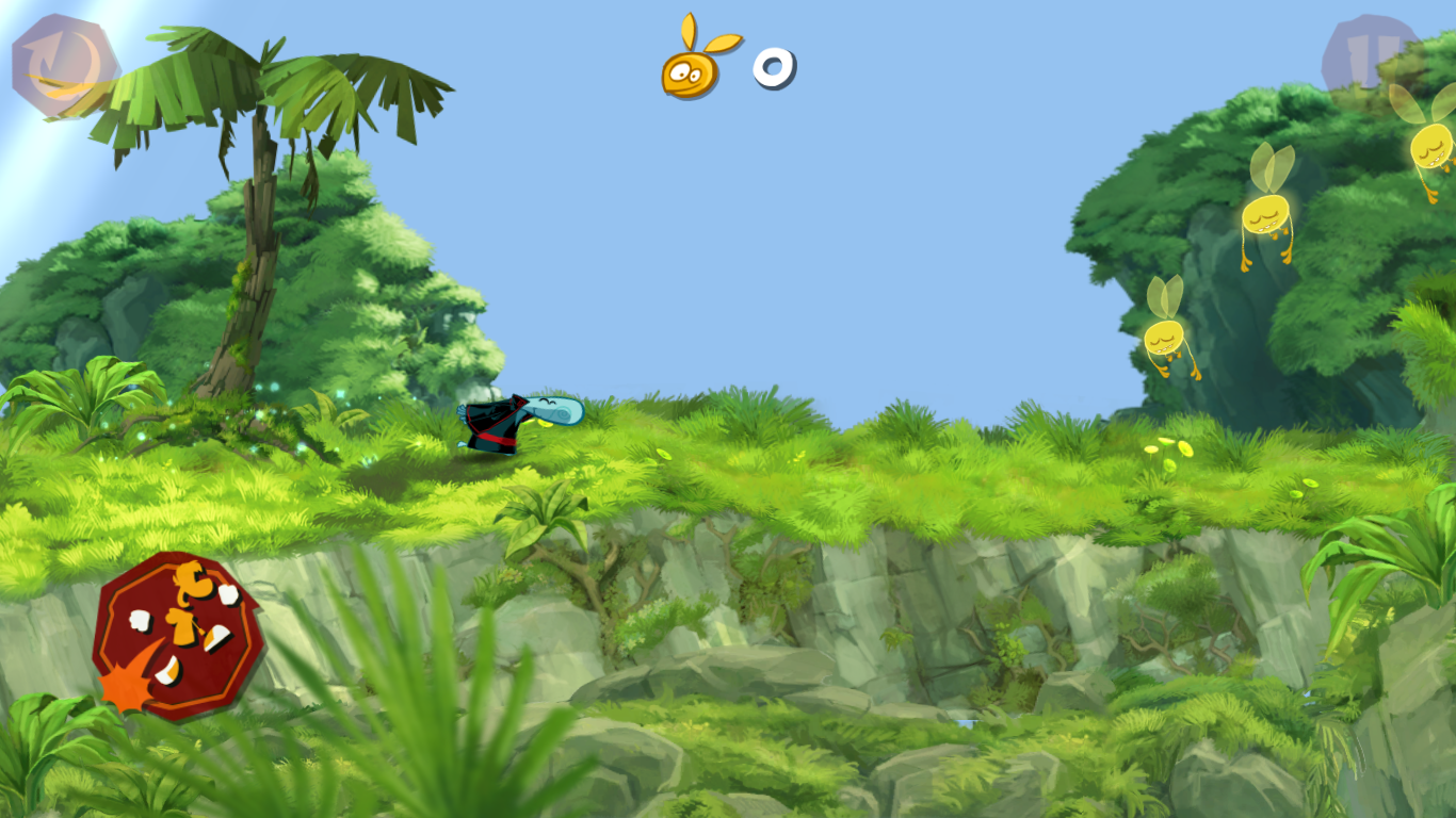 Goth Teensy running in a level Goth Teensy running in a level