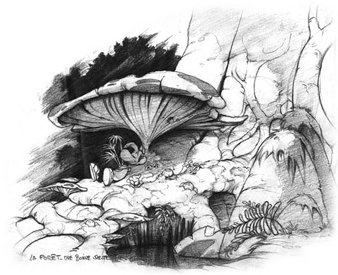Concept art of the introduction cutscene. Concept art of the introduction cutscene.