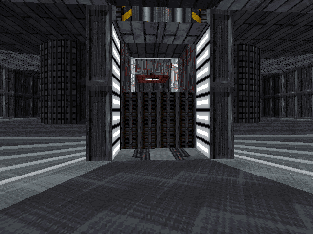 Generator room elevator.