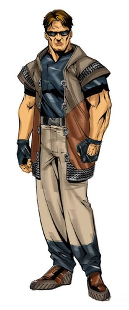 JC Denton (Male), colored.