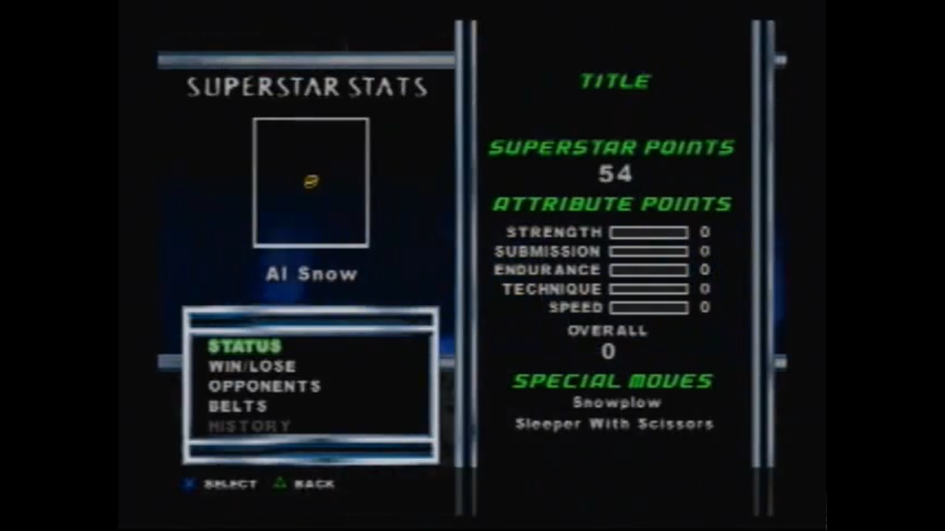 Al Snow's stats and finishing moves. Al Snow's stats and finishing moves.