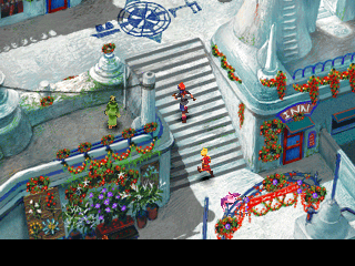 Scene 6: Serge sees the statue of Viper in Termina.